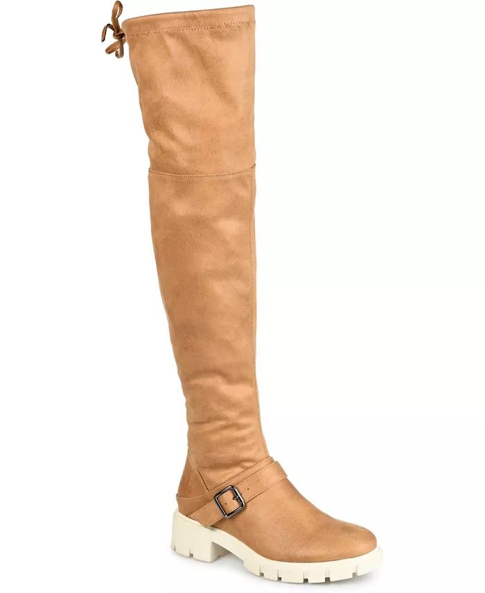 Women's Salisa Extra Wide Calf Lug Sole Boots | Macy's