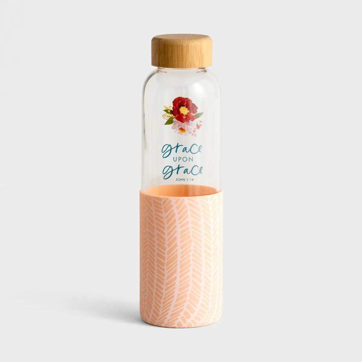 Mary & Martha - Grace Upon Grace Glass Water Bottle |  DaySpring | DaySpring