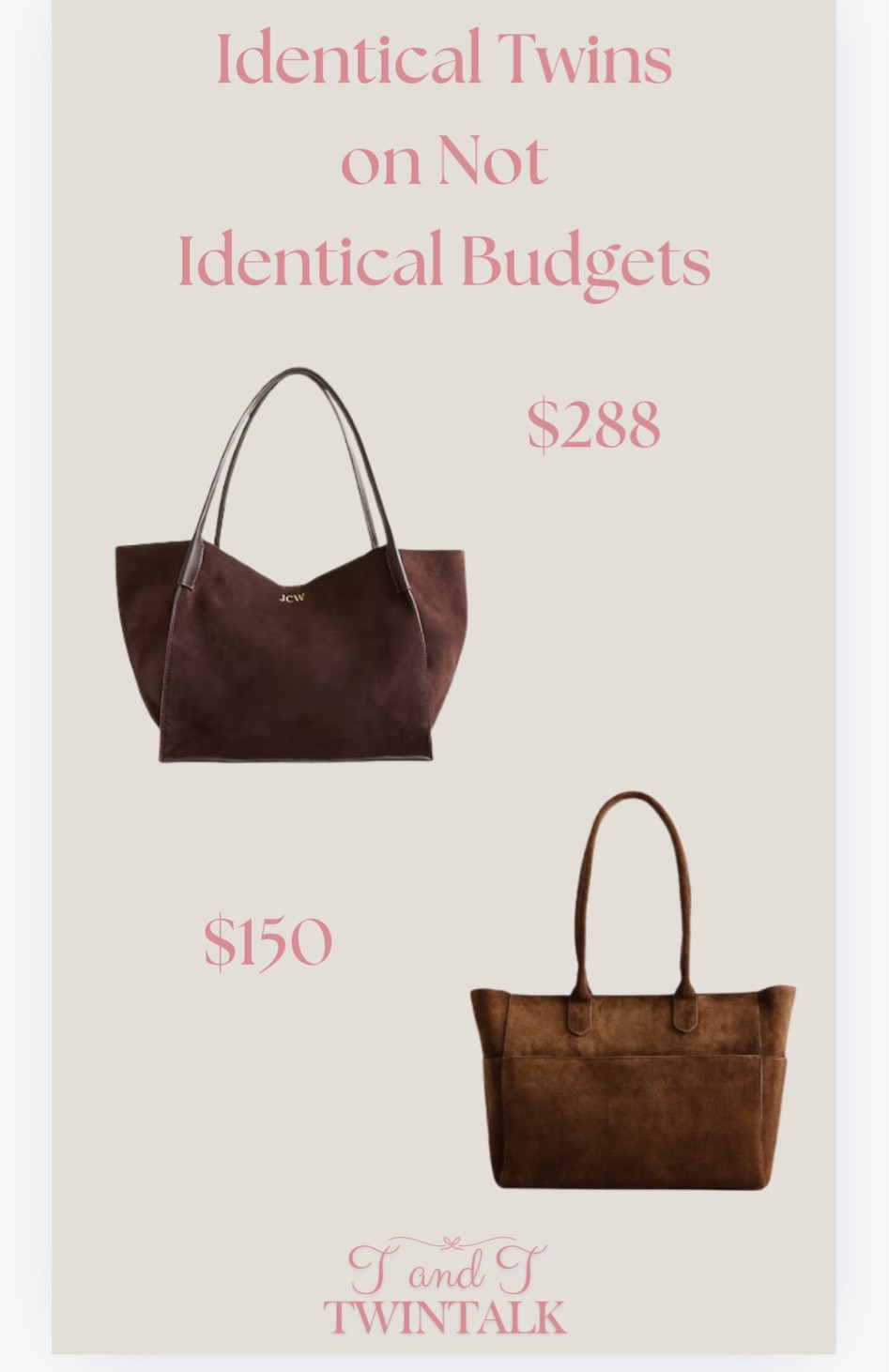 Both amazing bags for different budgets! 

#LTKStyleTip #LTKItBag #LTKWorkwear