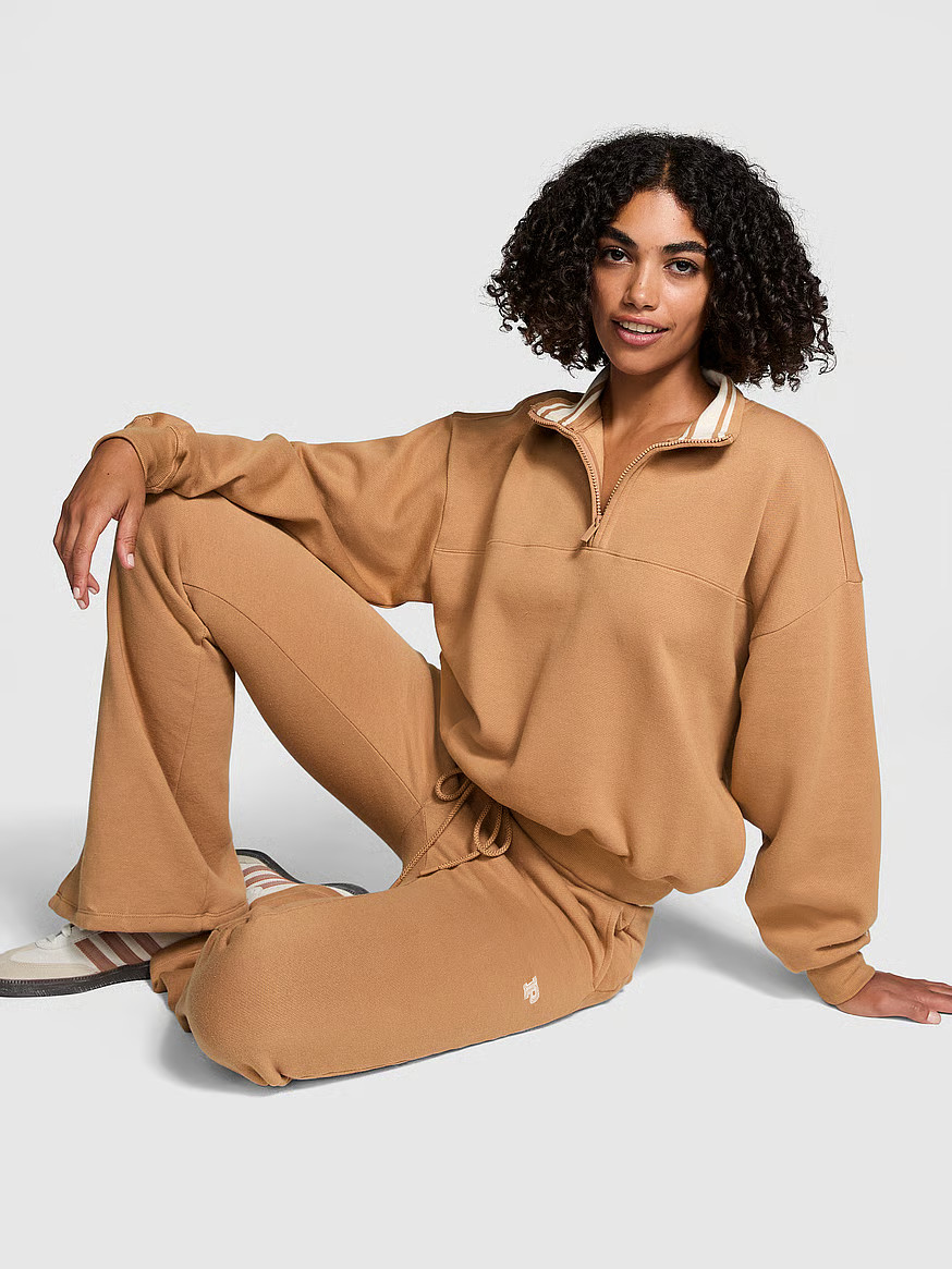 Buy Ivy Fleece Split-Hem Flare Sweatpants - Order Bottoms online 5000010391 - PINK US | Victoria's Secret (US / CA )