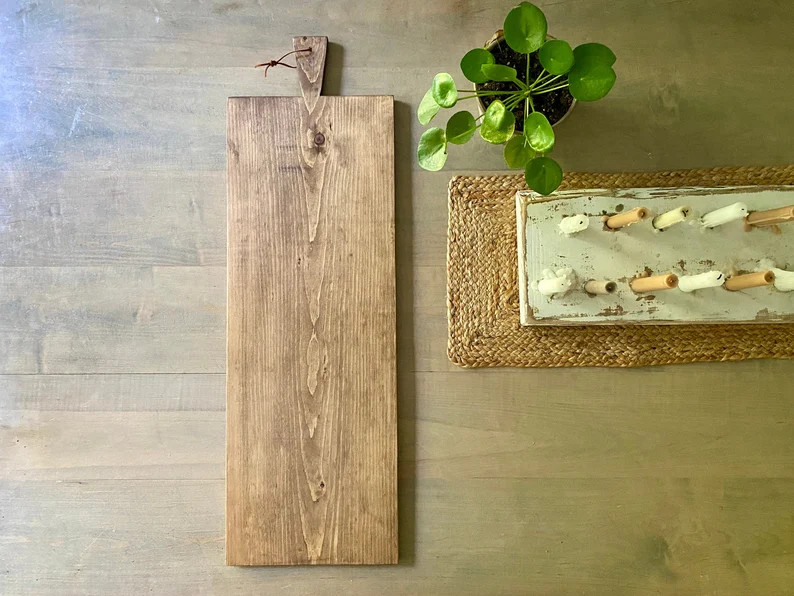 Extra Long Farmhouse Bread Board (3ft!) // Heirloom Charcuterie Tray // Housewarming Gift // Chri... | Etsy (Global)