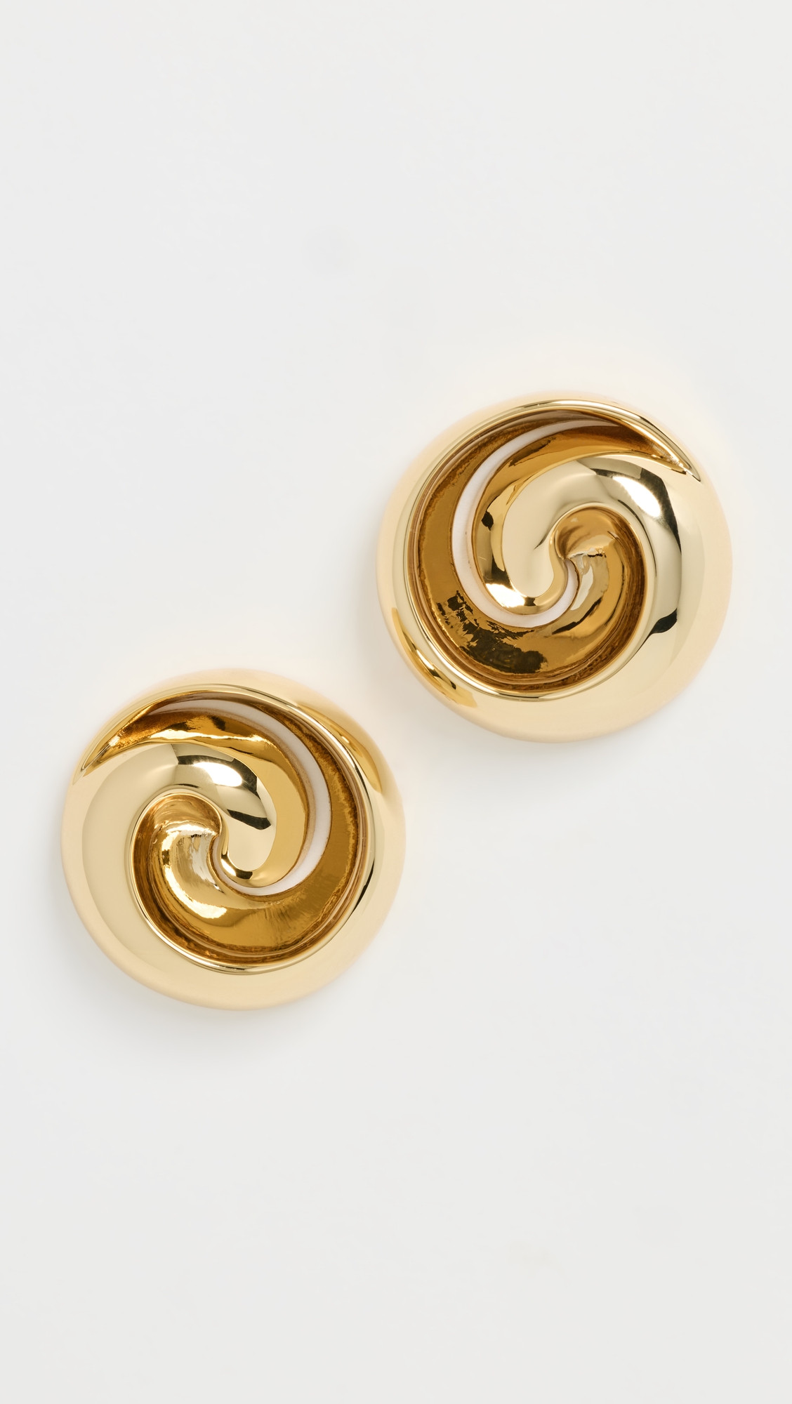 JENNY BIRD Renzo Earrings High Polish Gold One Size | Shopbop