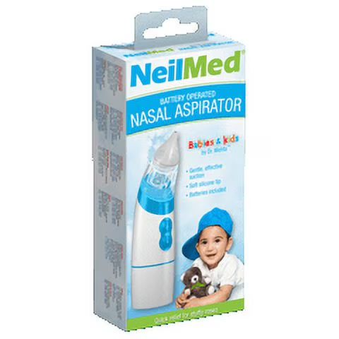 NeilMed Aspirator - Battery Operated Nasal Aspirator for Babies & Kids… | Walmart (US)