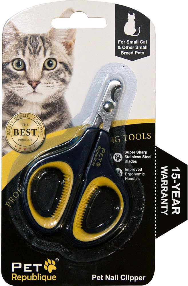 Cat Nail Clippers by Pet Republique – Professional Stainless-Steel Nail Clipper for Cats, Kitte... | Amazon (US)