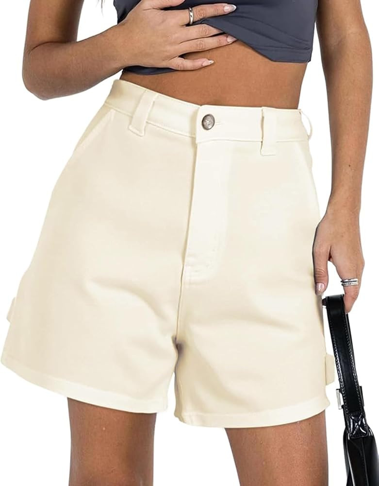 Kedera High Waisted Baggy Denim Shorts | Amazon (US)