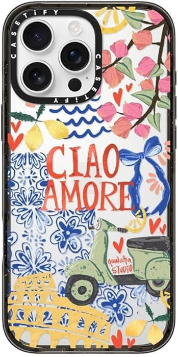 CASETiFY Impact Case for iPhone 16 Pro Max [Slim / 8.2 ft. 4X Military Grade Drop Protection/Wire... | Amazon (US)