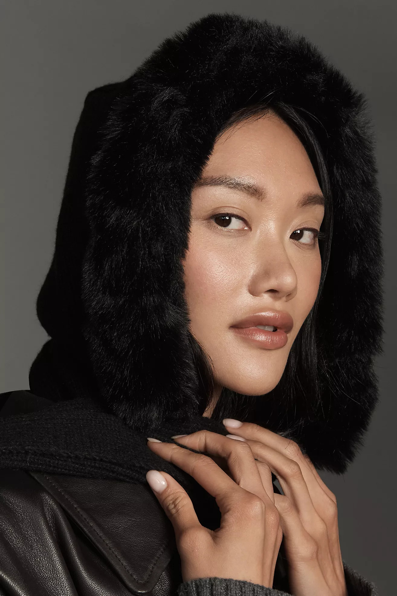 By Anthropologie Faux Fur Trim Bonnet | Anthropologie (US)