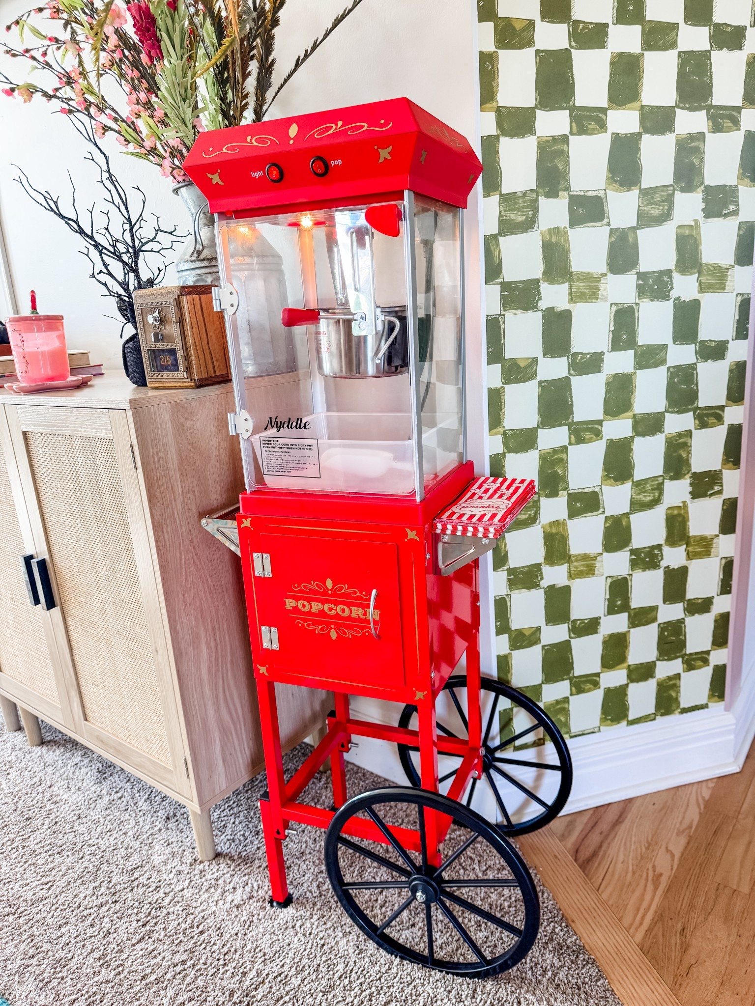 Popcorn machine cart from Amazon 

#LTKFindsUnder100 #LTKFamily #LTKHome