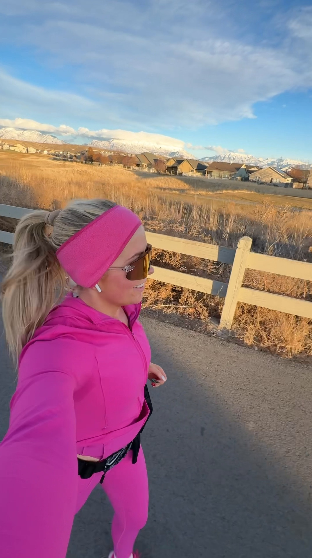 cold winter running outfit!!

Everything true to size
Size up half in running shoes 

#LTKSeasonal #LTKActive #LTKFitness