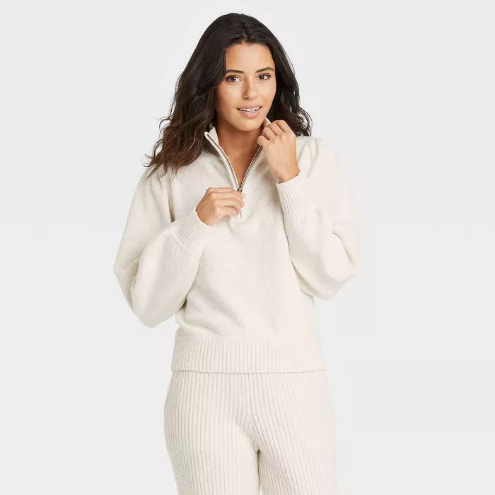 Women's Mock Turtleneck Pullover Sweater - Universal Thread™ | Target