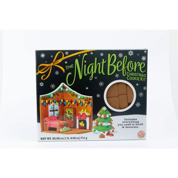 Freshness Guaranteed Gingerbread Night Before Christmas Cookie Kit 25.1 oz, 24ct - Walmart.com | Walmart (US)