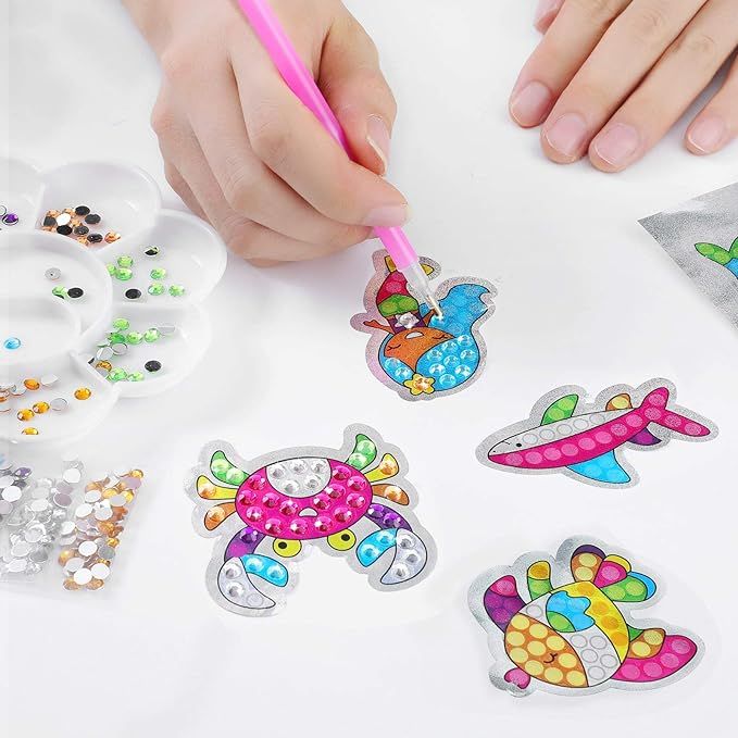 motoeye Diamond Painting Stickers Kits for Kids | Amazon (US)