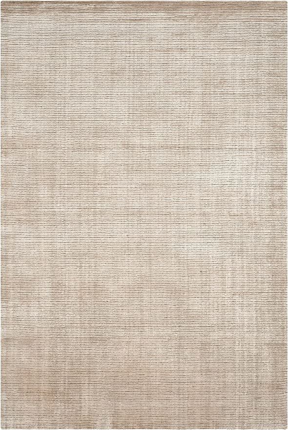 SAFAVIEH Mirage Collection Area Rug - 9' x 12', Silver, Handmade Modern Wool & Viscose, Ideal for... | Amazon (US)