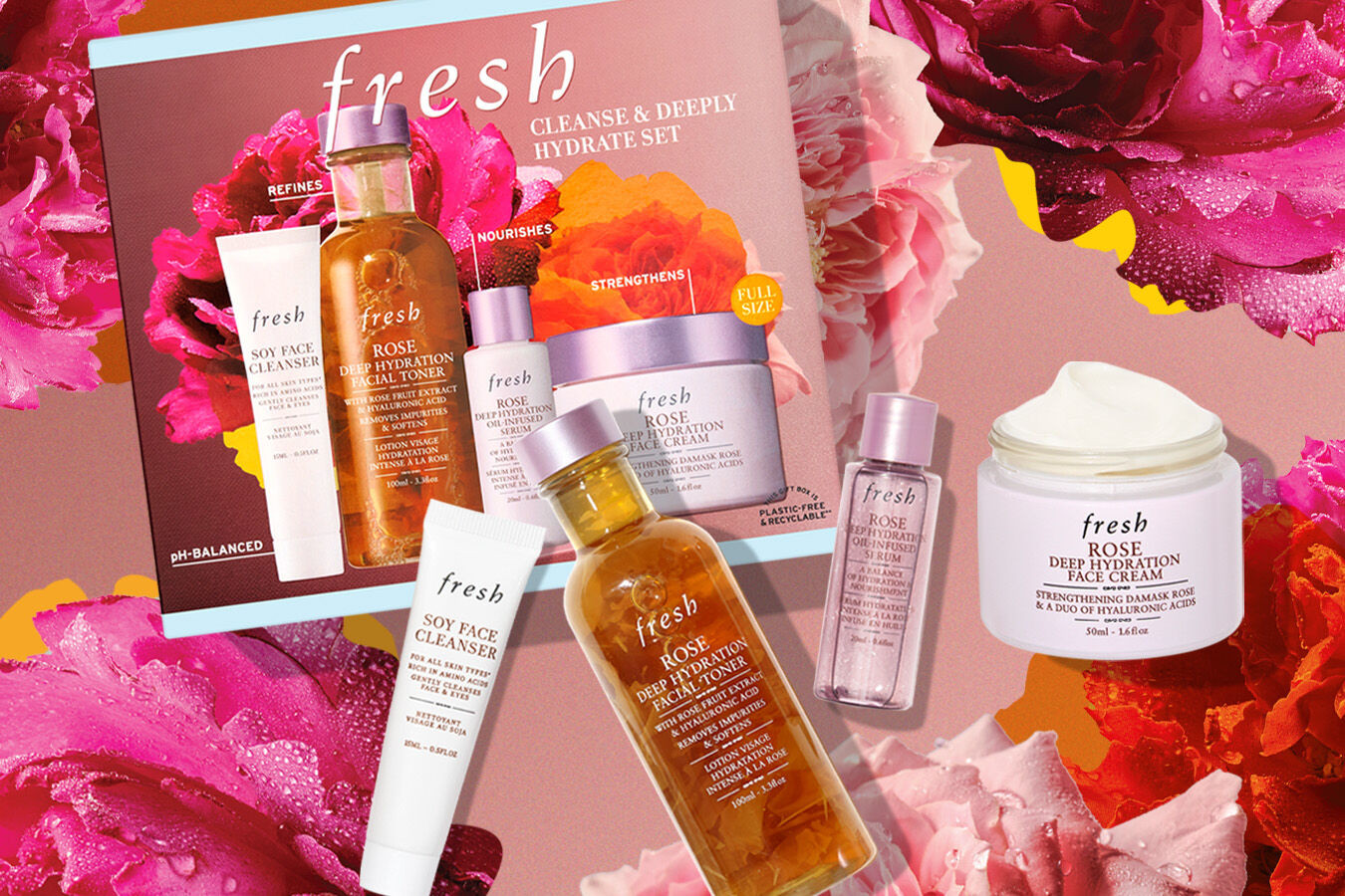Cleanse & Deeply Hydrate Gift Set | Fresh US