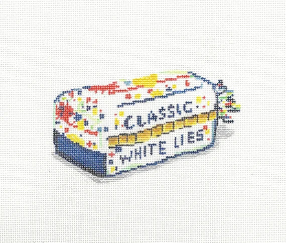 Classic White Lies/bread Loaf  Hand Painted Parody - Etsy | Etsy (US)