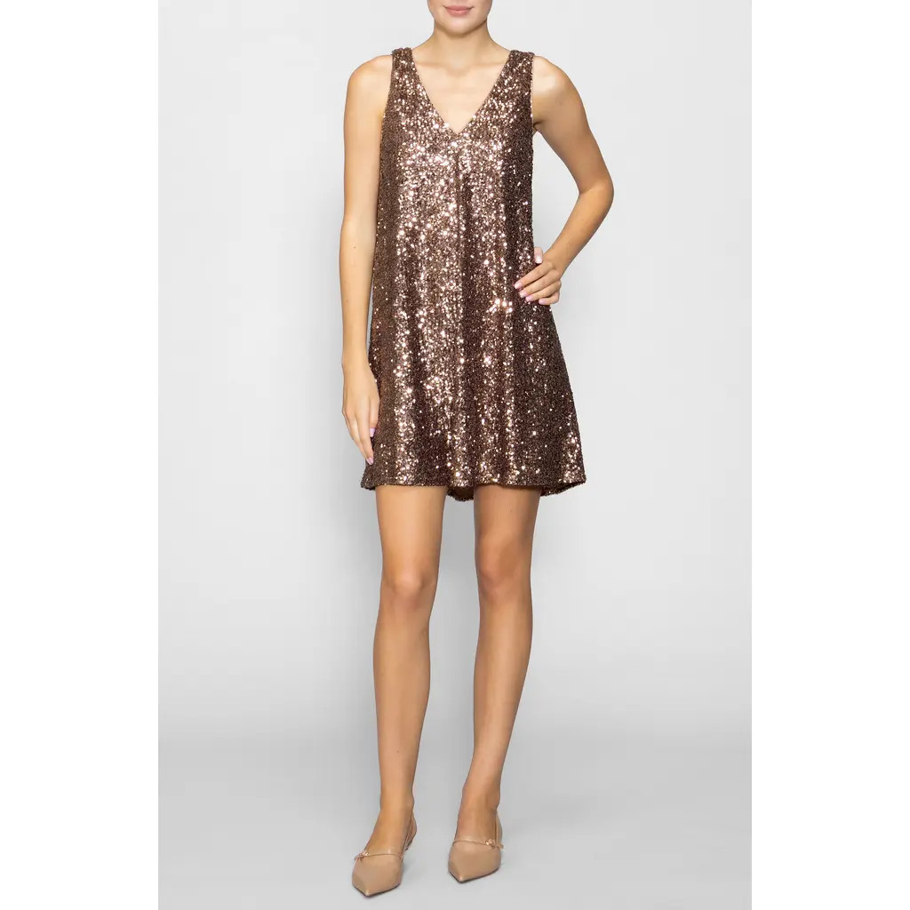 Sequin Shift Minidress | Nordstrom