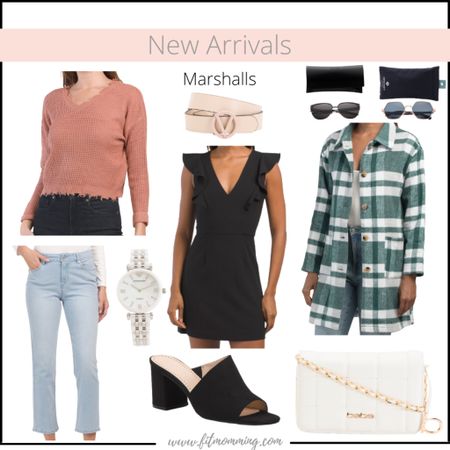 New Arrivals from Marshalls

Blouse | jeans | plaid shacket | heels | belt | purse | sunglasses | black dress | holiday outfits | fall outfits | winter outfits 

#LTKSeasonal #LTKshoecrush #LTKstyletip