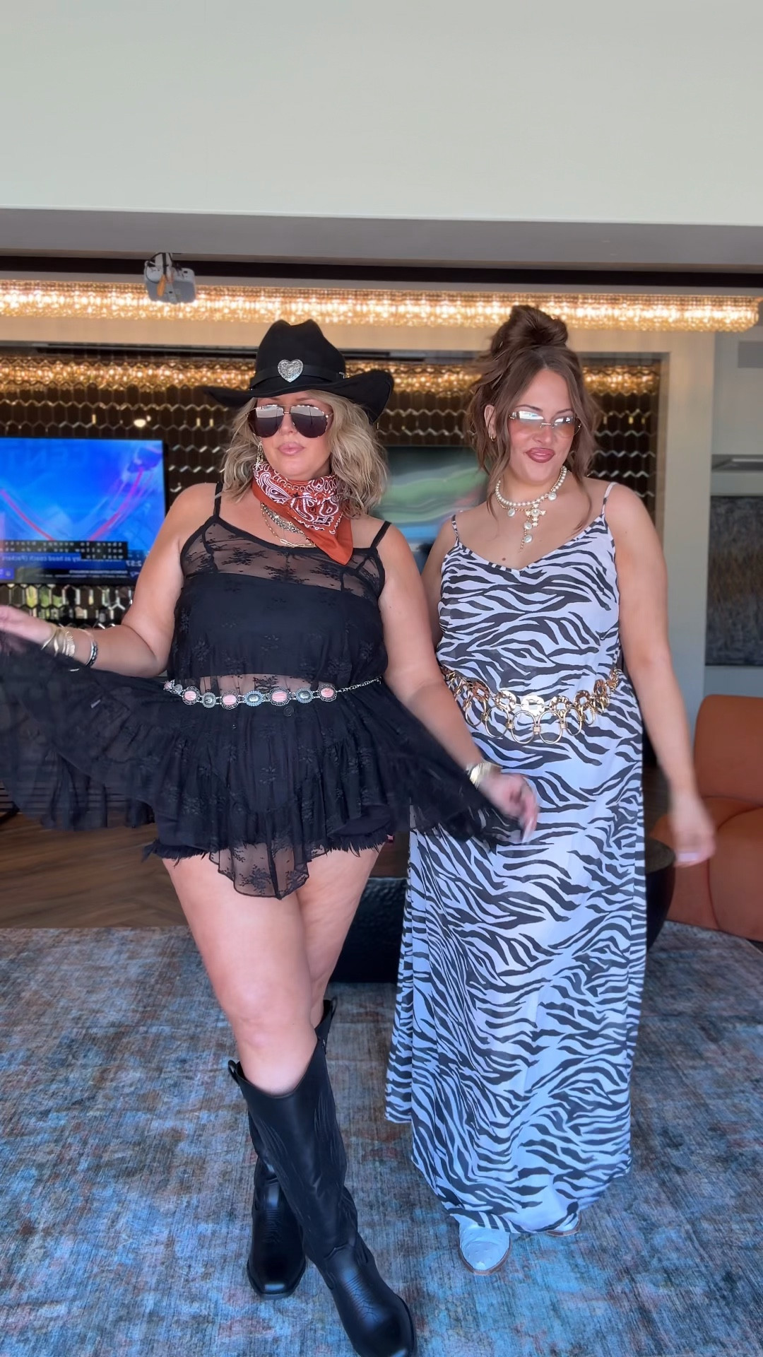 @Torrid plus size has us stagecoach ready!! Wearing a 2 in all and a 20 in the shorts!! 

#LTKMidsize #LTKPlusSize #LTKFestival