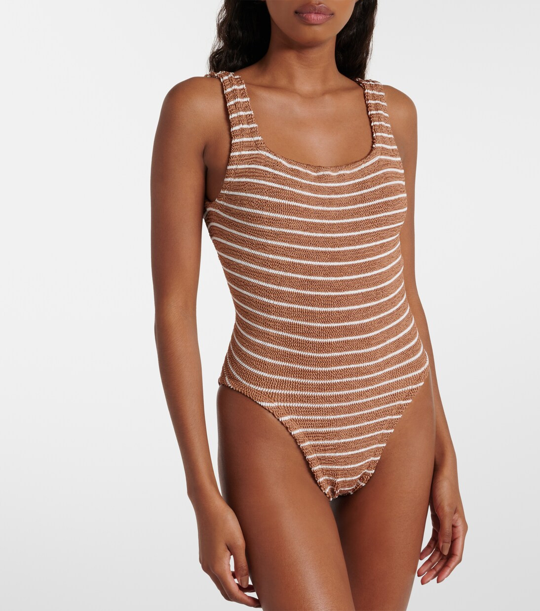 Striped swimsuit | Mytheresa (US/CA)
