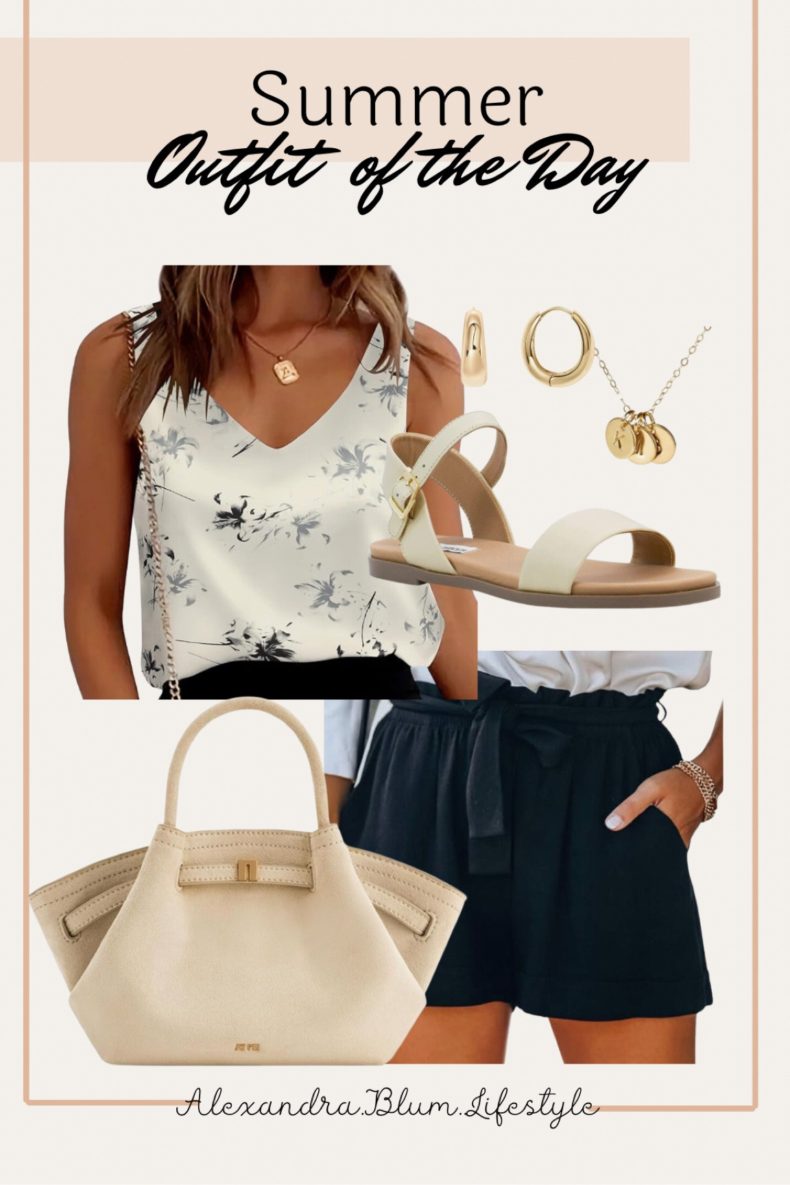 Summer Outfit of the Day! Linen shorts, floral tank, fedora hat, strap sandals, gold hexagon earrings! 


#LTKWorkwear #LTKItBag #LTKFindsUnder100