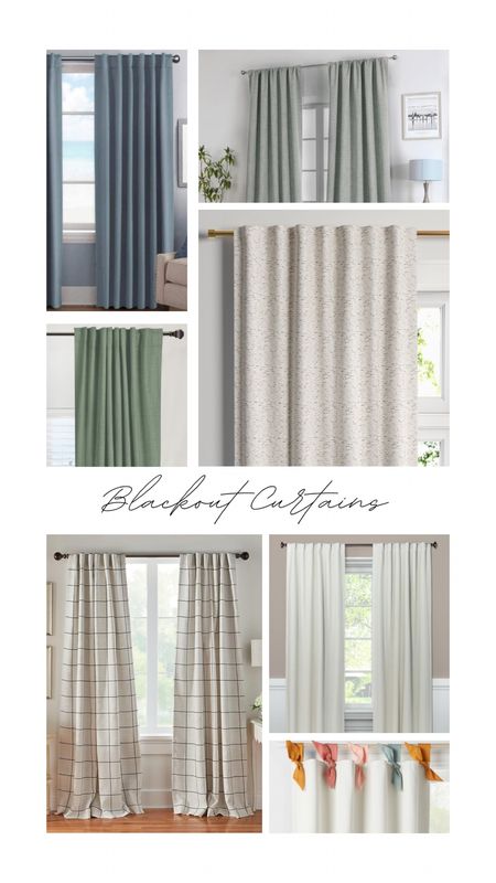 Add cozy functional blackout curtains to bedrooms, or anywhere that could use extra privacy!

#LTKhome