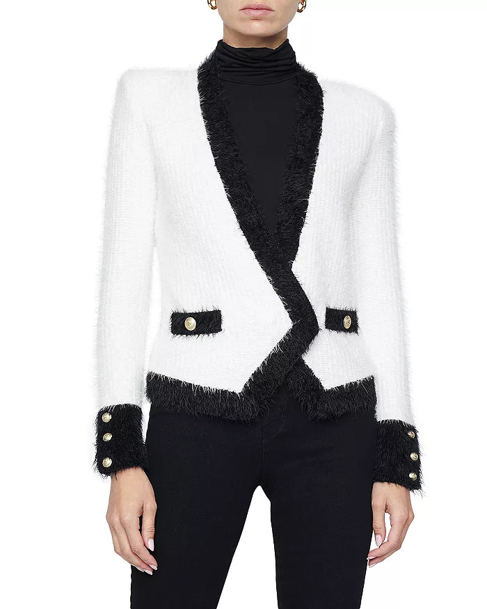 Georgia Contrast Cardigan Blazer | Bloomingdale's (US)