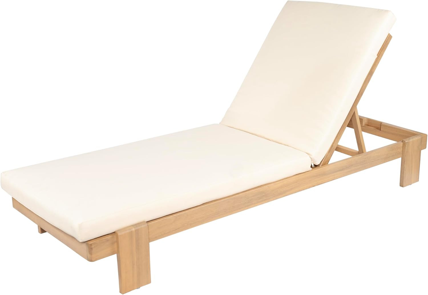 Christopher Knight Home Duska Acacia Wood Chaise Lounge Chair Set of 2, Patio Outdoor Chaise Loun... | Amazon (US)