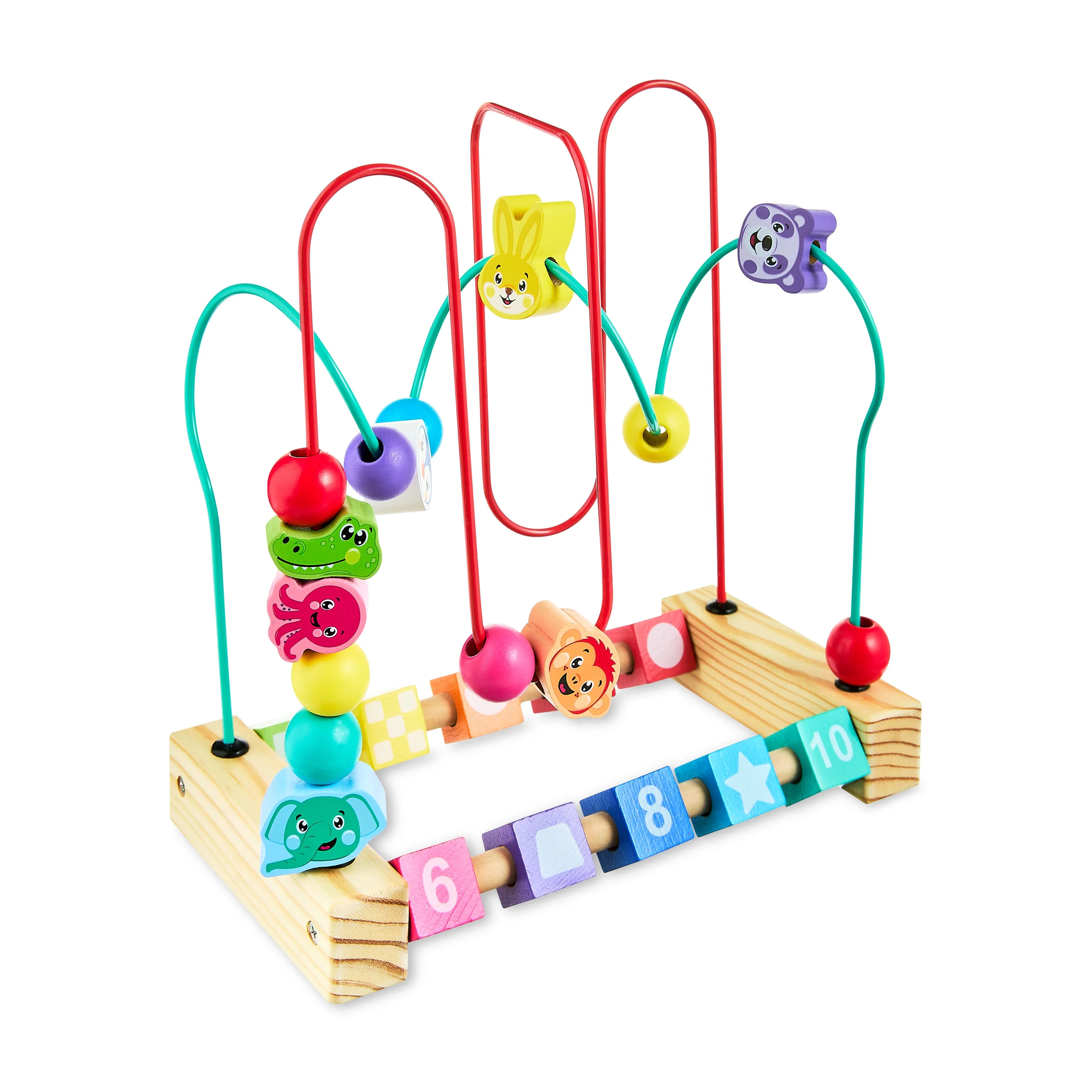 Spark Create Imagine Wooden Bead Maze Toy for Toddlers and Babies Aged 12 Months and Up | Walmart (US)