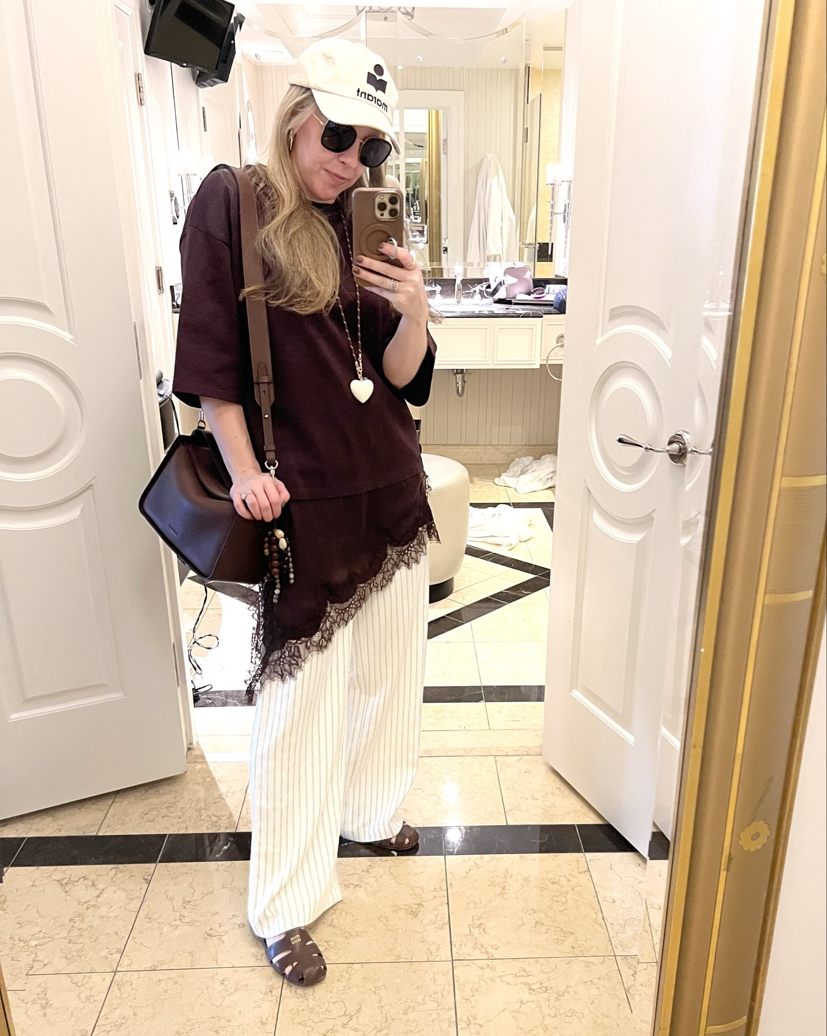 A little boho, a little classy

Top is Zara and pants are old Mayson the Label

#LTKOver40