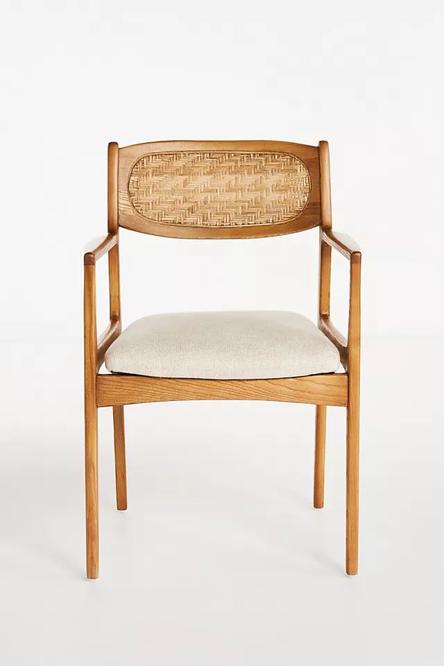 Zoey Caned Dining Chair | Anthropologie (US)