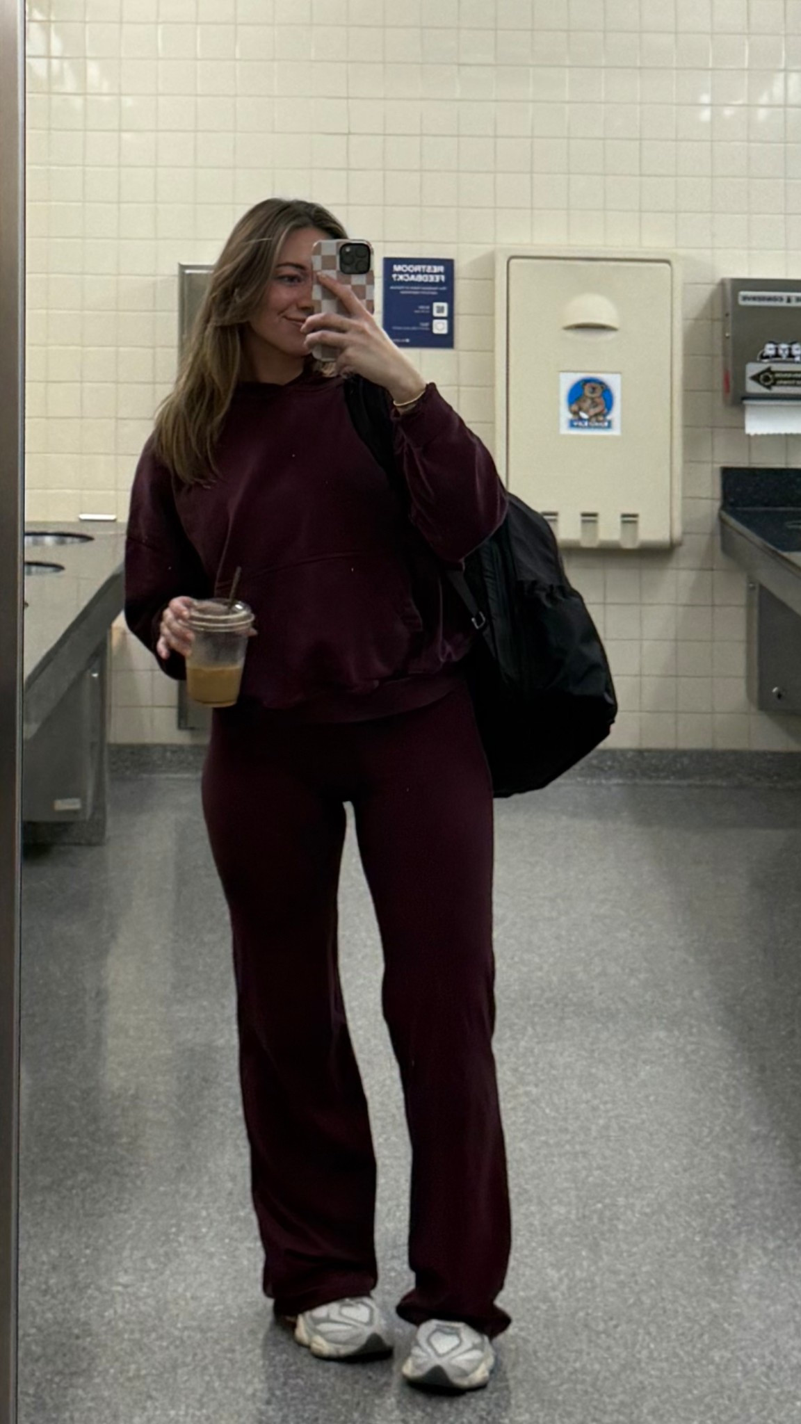 I can’t believe there was a time in my life where I didn’t insist on wearing a matching set to the airport...