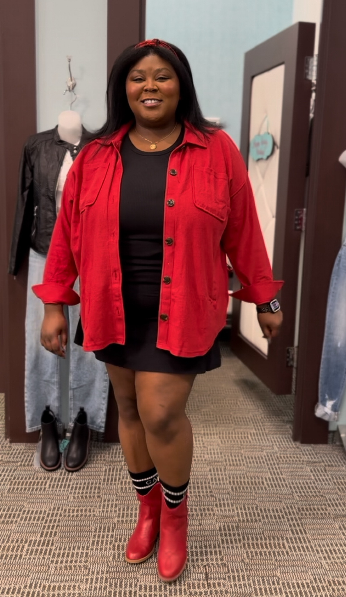 Game day | stadium REDy | casual | football season | fall outfit 

#LTKStyleTip #LTKPlusSize #LTKShoeCrush