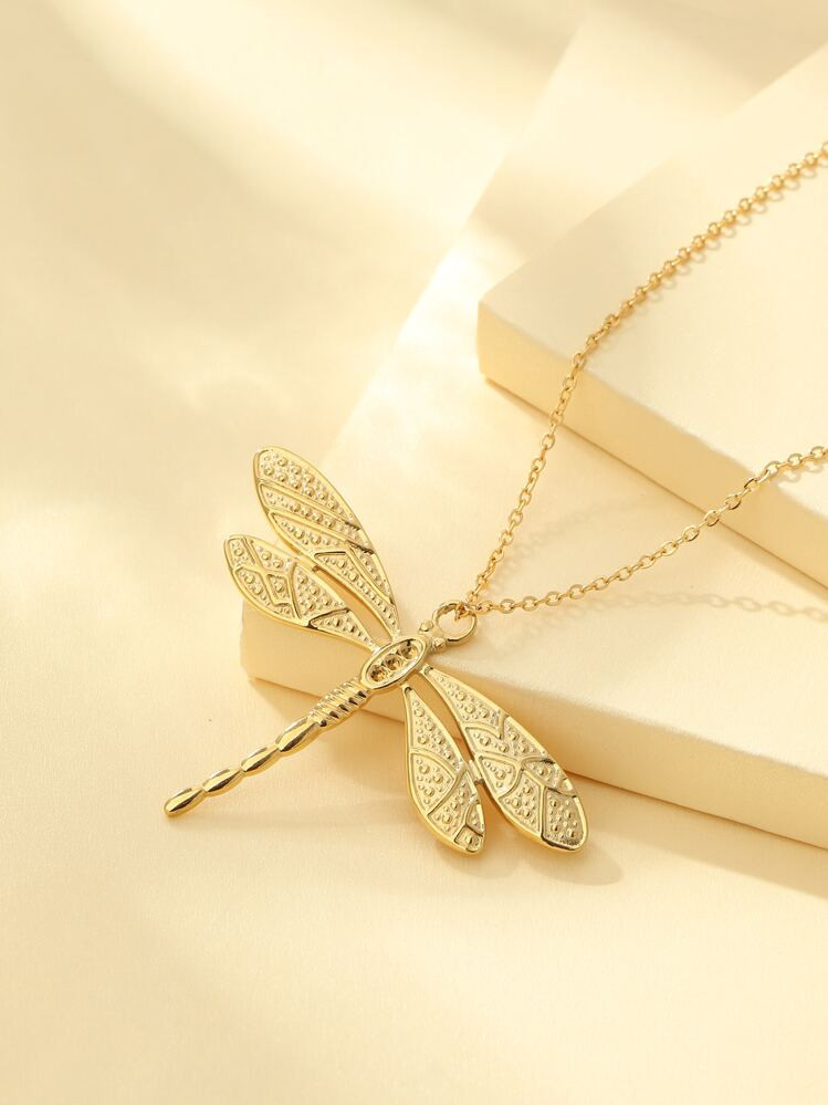 Dragonfly Charm Necklace | SHEIN