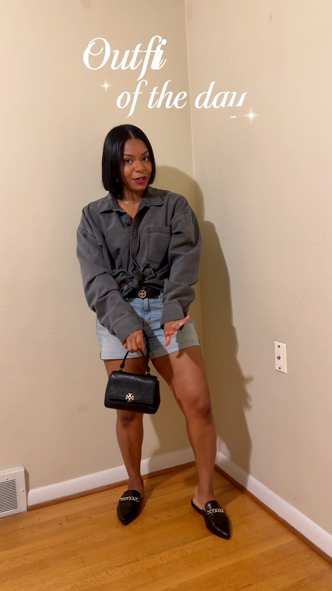 OOTD ✨

Keeping it casual but elevated with an oversized charcoal button-down, denim shorts, chic black mules, and a classic quilted handbag. This is one of those effortless looks that works for errands, brunch, date night, or a casual office day. 🖤

oversized button-down shirt, charcoal shirt, denim shorts, black mules, quilted handbag, casual chic outfit, summer style, elevated basics, effortless fashion, Walmart style, everyday outfit, outfit inspiration, mom style


#LTKStyle #LTKFashion #LTKFinds #SummerStyle #CasualChic #EverydayOutfit #OOTD #FashionOver40 #StyleInspiration #MomStyle #ElevatedBasics #WardrobeEssentials

#LTKootd #LTKgrwm #LTKOver40