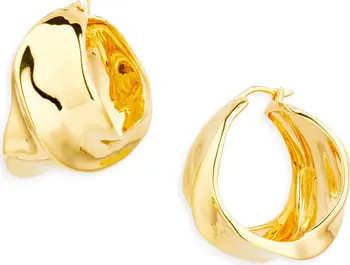 Monica Vinader Nomade Bold Medium Hoop Earrings | Nordstrom | Nordstrom