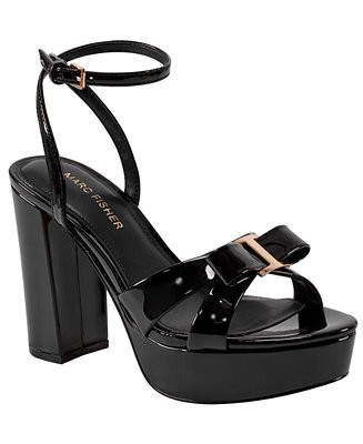 Marc Fisher Women's Daisee Block Heel Platform Sandals - Macy's | Macy's