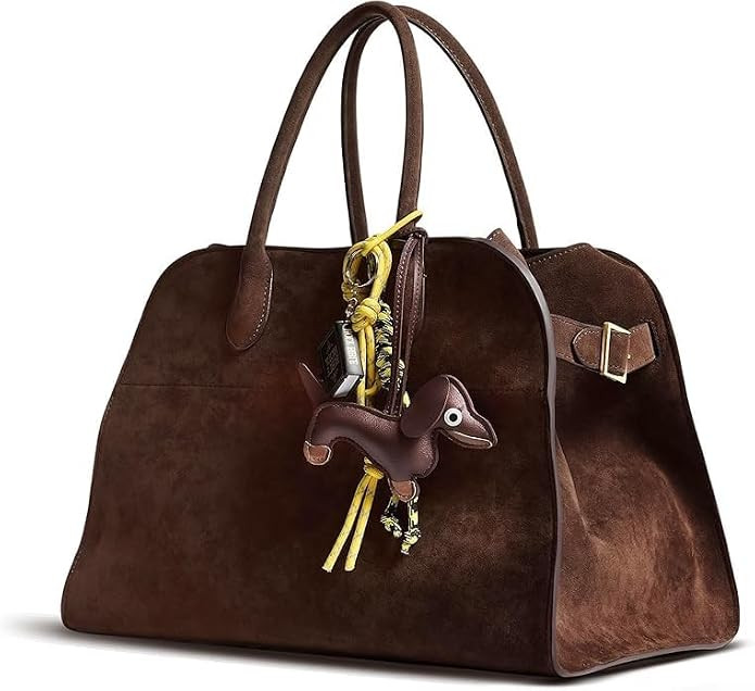 Brown Faux Suede Handbag Tote Hobo Bag for Women 2025, Women'S Top-Handle Handbags, 15” Large C... | Amazon (US)