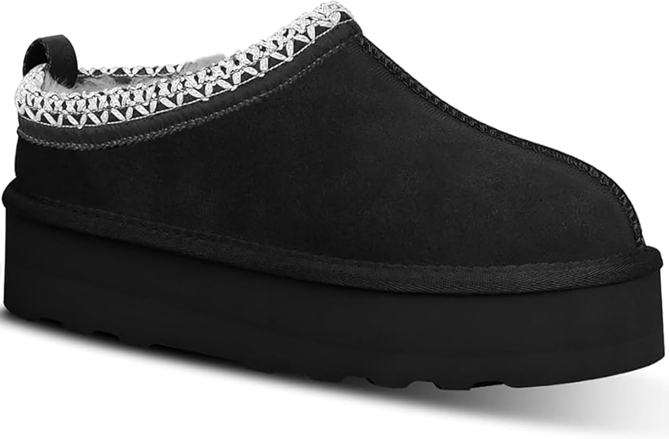 Women's Slippers Platform Mini Boots Short Ankle Boot Fur Fleece Lined Sneakers House slippers An... | Amazon (US)