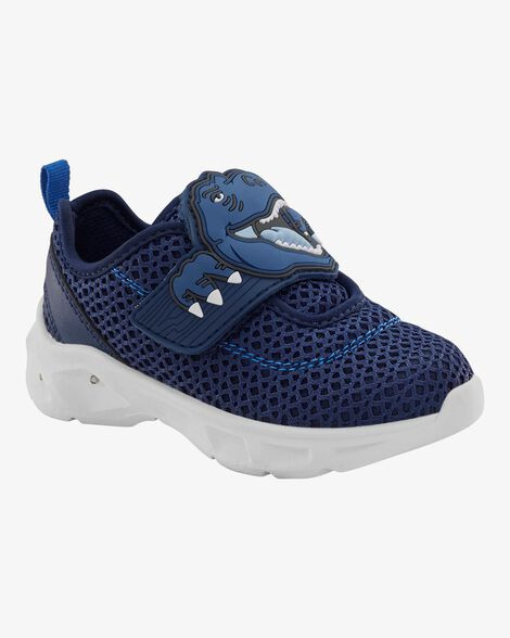 Toddler Dinosaur Light-Up Athletic Sneakers - Navy | Carter's Inc