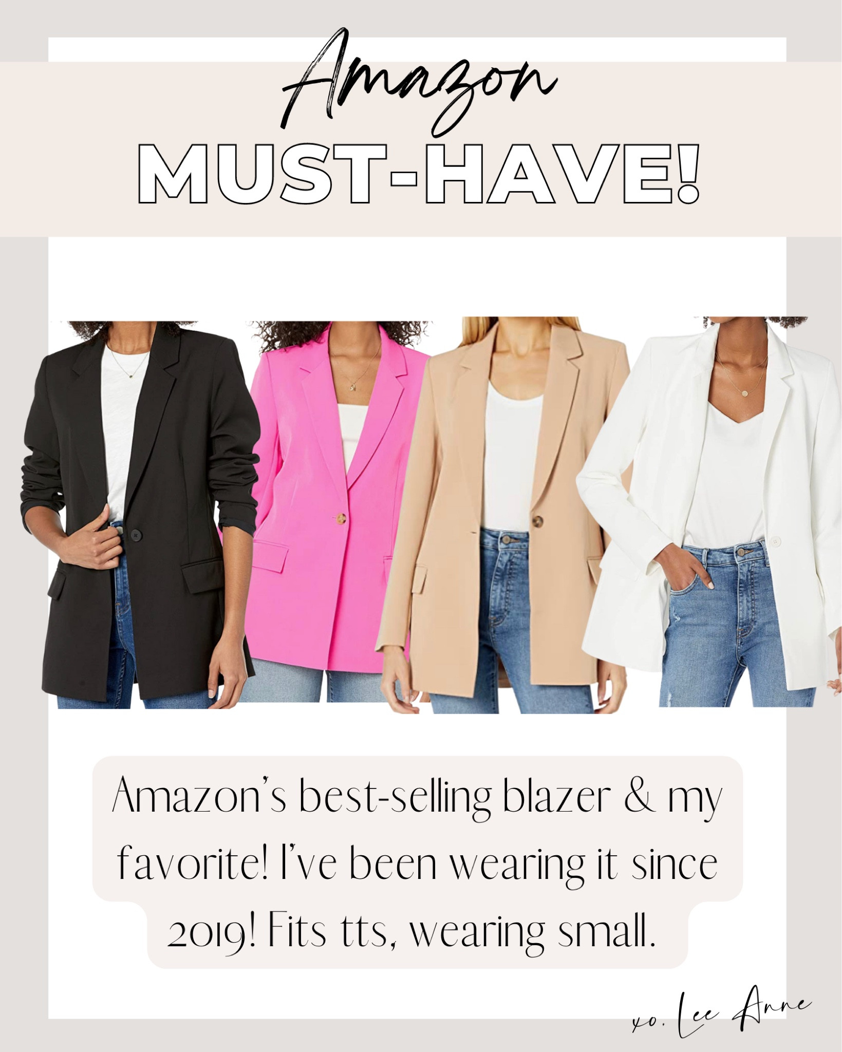 Amazon’s best-selling blazer! #founditonamazon

#LTKstyletip #LTKGiftGuide #LTKunder50