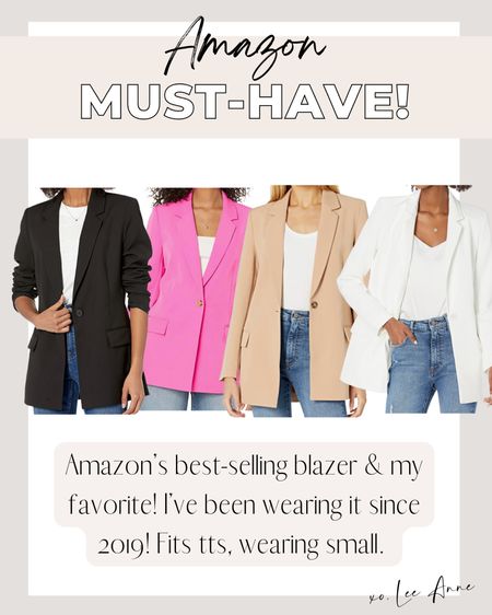 Amazon’s best-selling blazer! #founditonamazon

#LTKstyletip #LTKGiftGuide #LTKunder50
