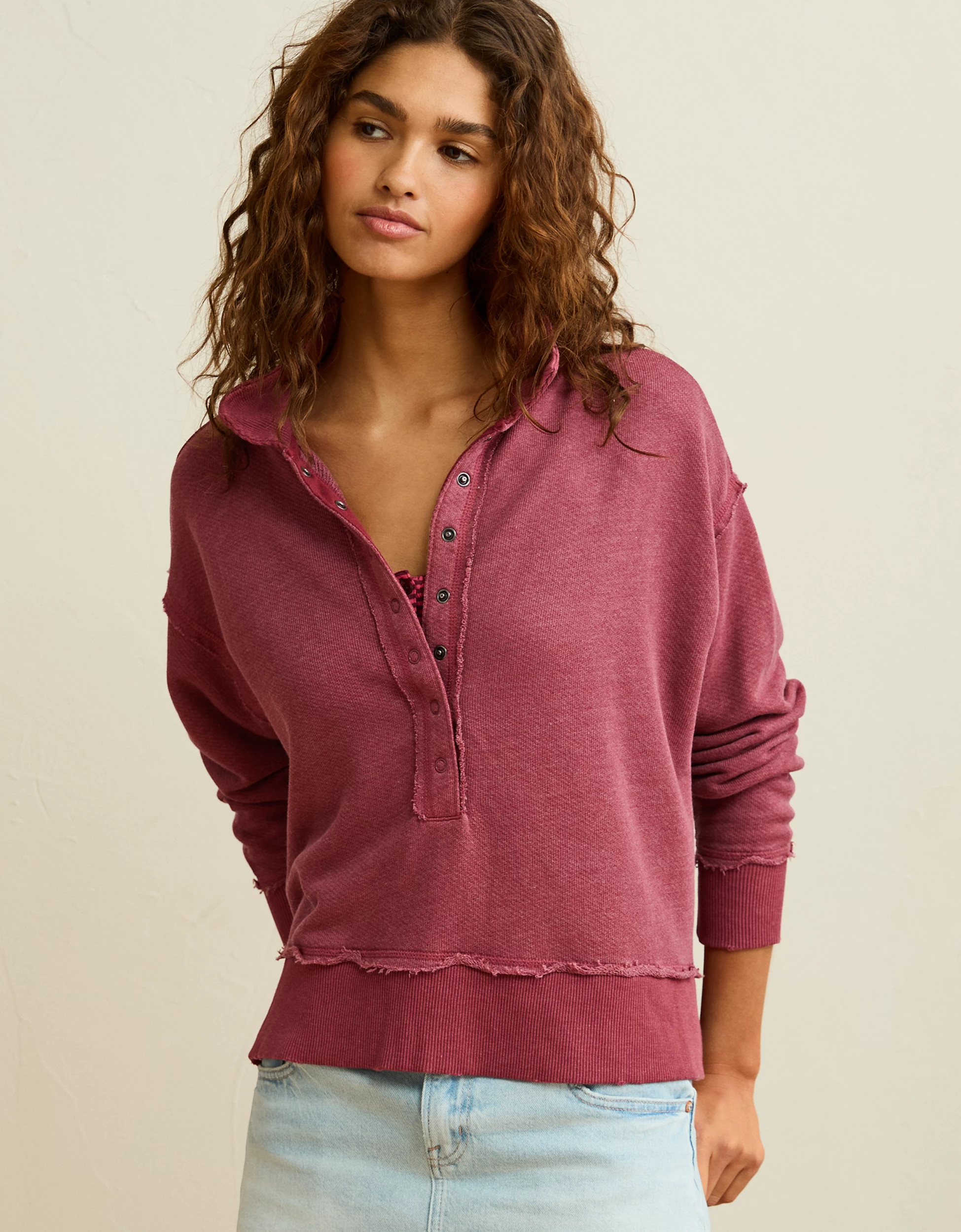 AE Campus Rugby Sweatshirt | American Eagle Outfitters (US & CA)
