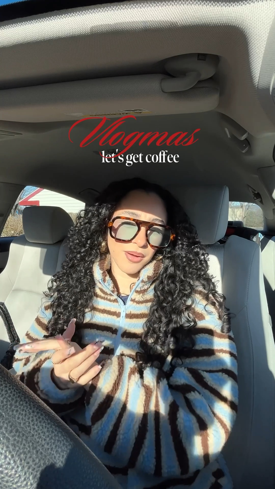 Today’s Vlogmas consists of a little car ride to get some Starbucks 

#LTKmomlife #LTKvlog #LTKdayinmylife
