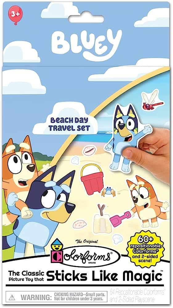 Colorforms Travel Set - Repositionable Pieces Stick Like Magic - Scenes and Pieces from The Show ... | Amazon (US)