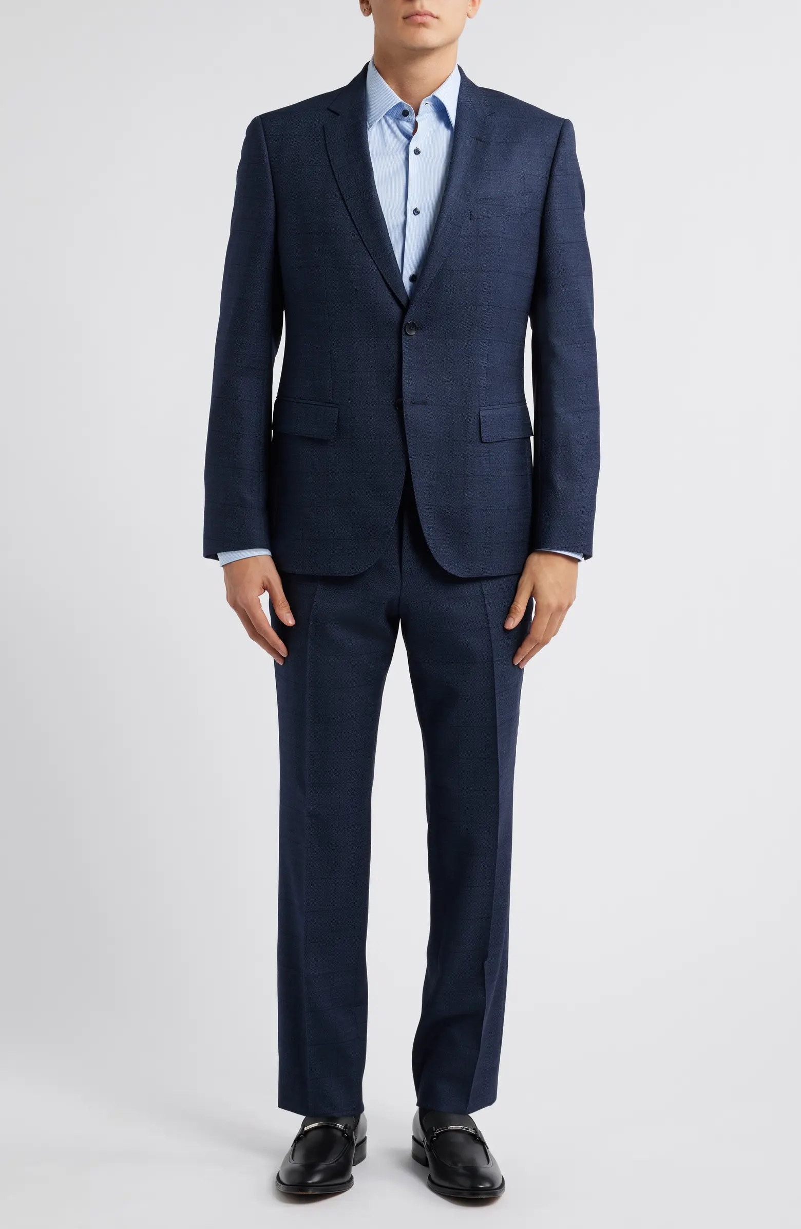 Huge Windowpane Check Wool Blend Suit | Nordstrom