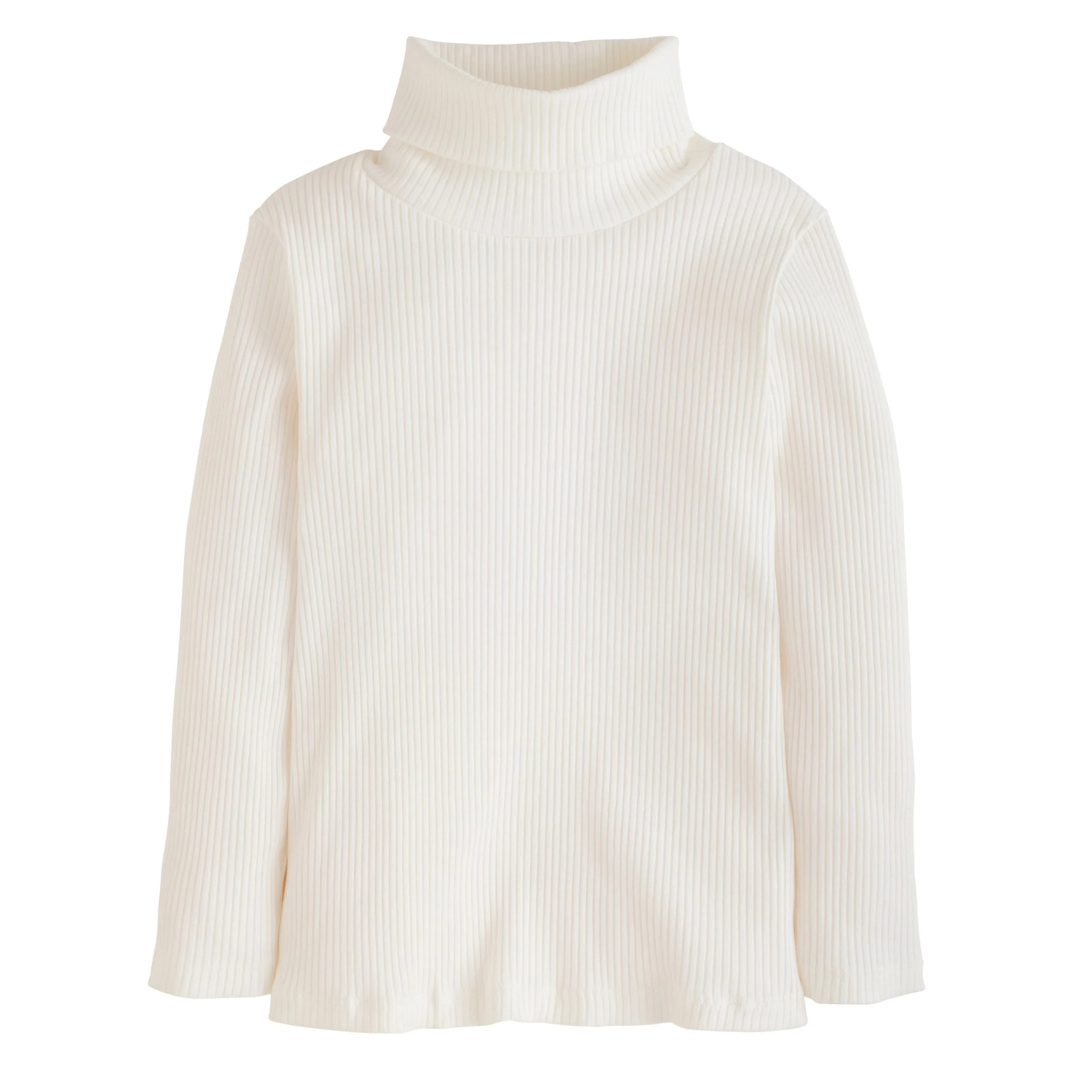 Ribbed Turtleneck - Ivory | BISBY Kids