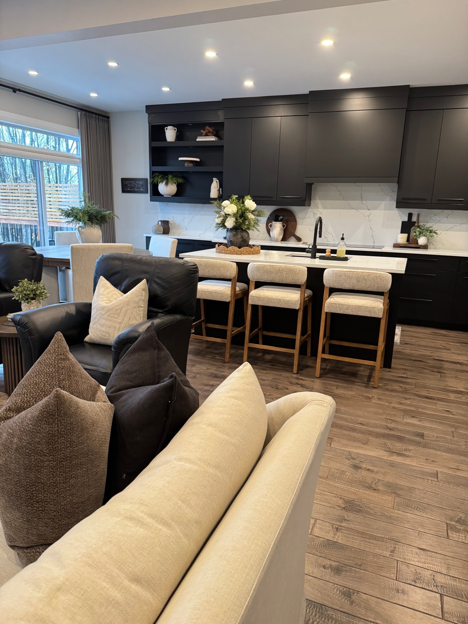 Living room and kitchen views !

#LTKHome