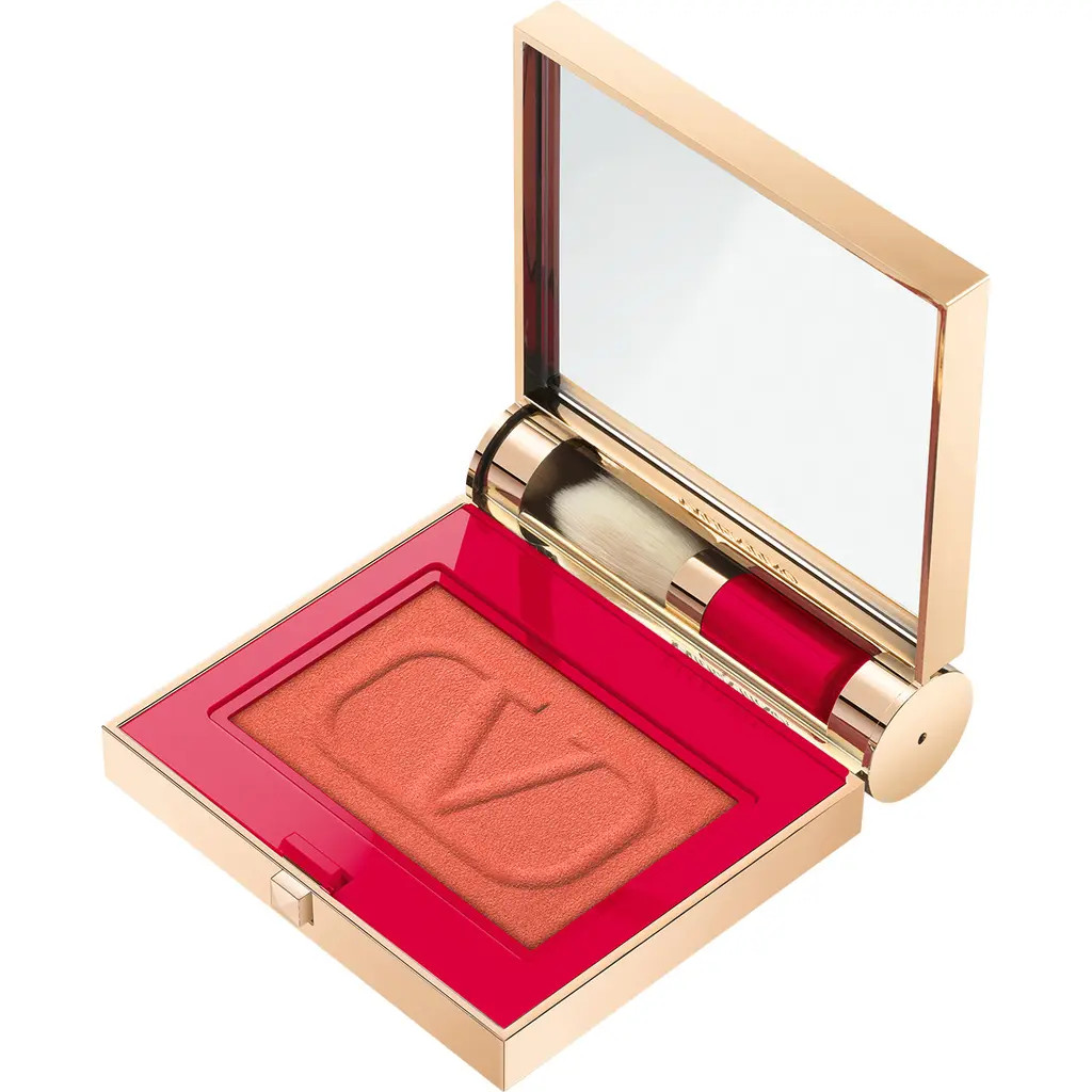 Valentino Eye2Cheek Blush & Eyeshadow in 07 Orange Delight at Nordstrom | Nordstrom