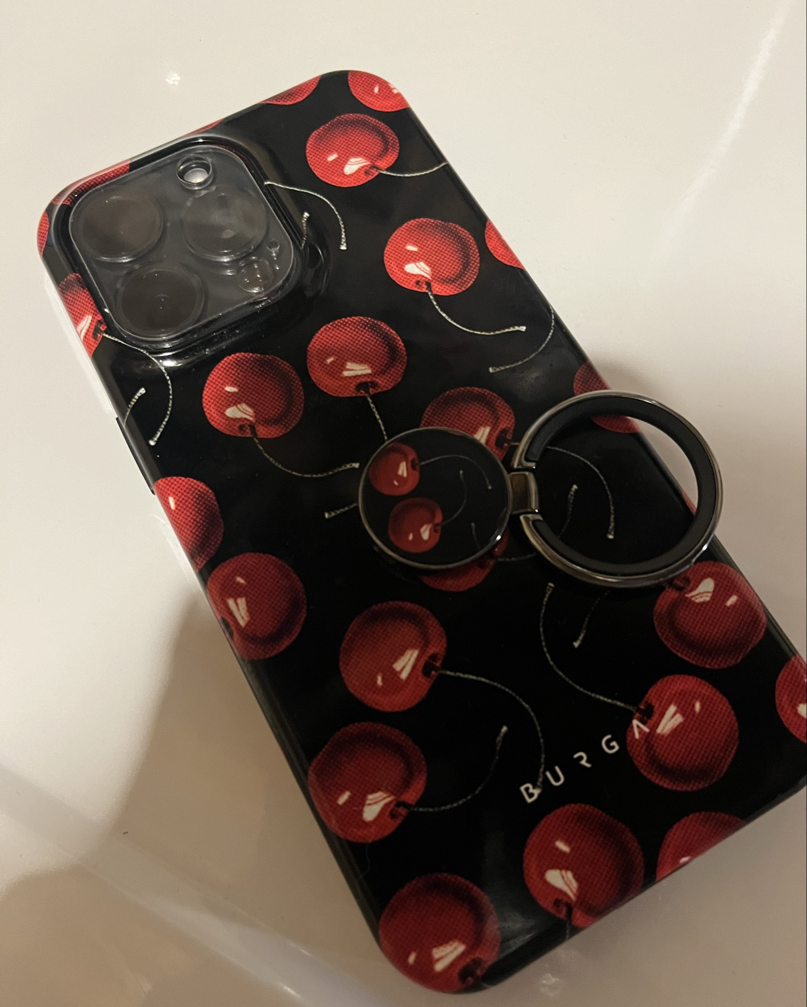 Obsessed with this phone case and ring holder.

Super great quality and such cute prints and patterns 🍒🦋

Comes in a variety of different iPhone models and also has ones for android 📱

Currently on sale for buy 2 get 2 🛍️

#LTKsalealert #LTKfindsunder100 #LTKGiftGuide