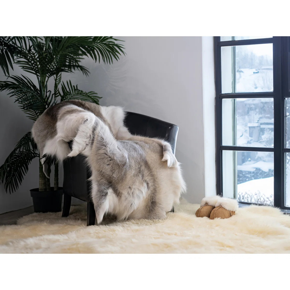 Bladon Reindeer Hide Rug | Wayfair North America